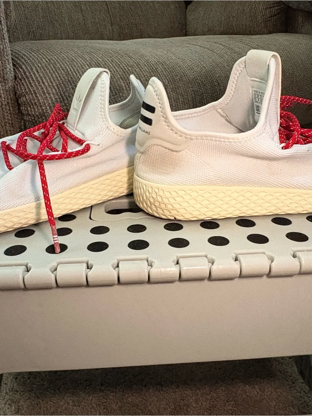Adidas x Pharrell Tennis 'Human Made' Size 9.5